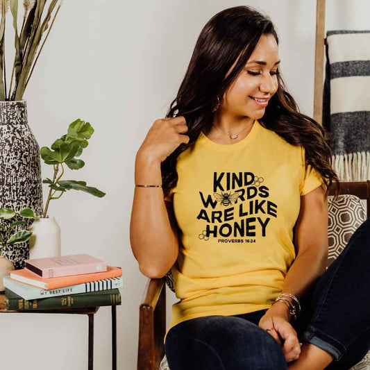 Words Are Like Honey, Womens Tee